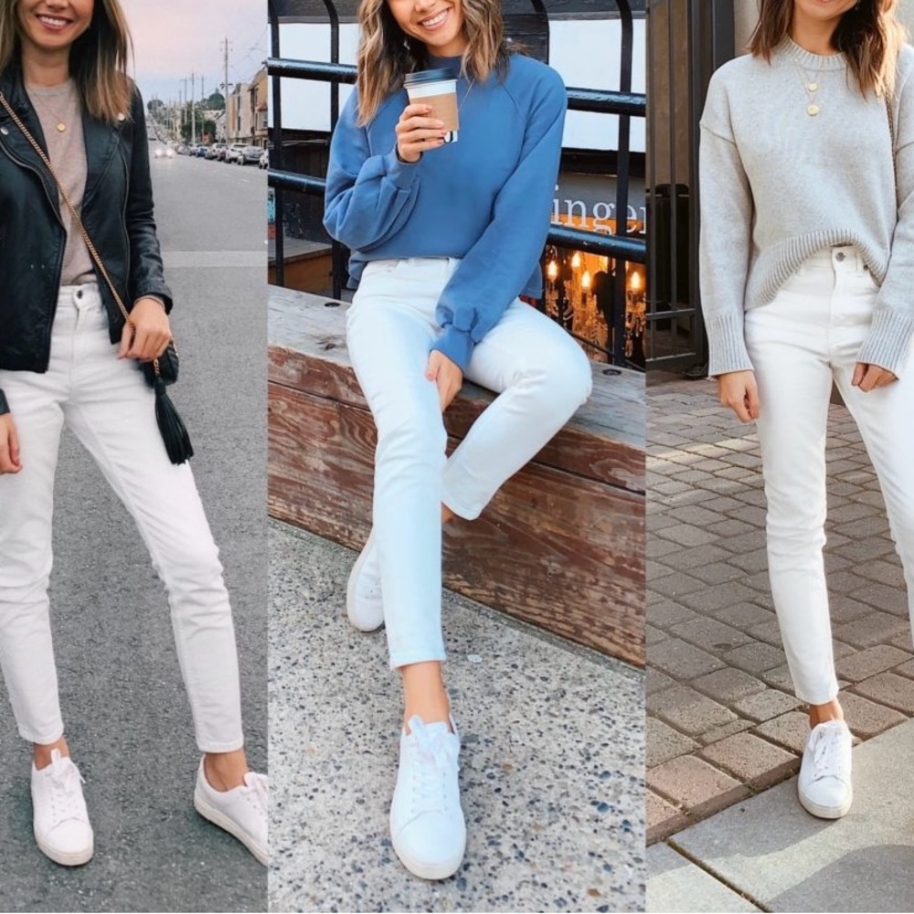 J Brand Skinny Jeans in White Size 24